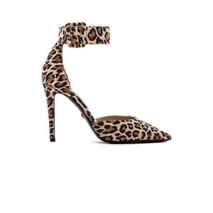 DVF from Revolve Natural Leopard Print Suede